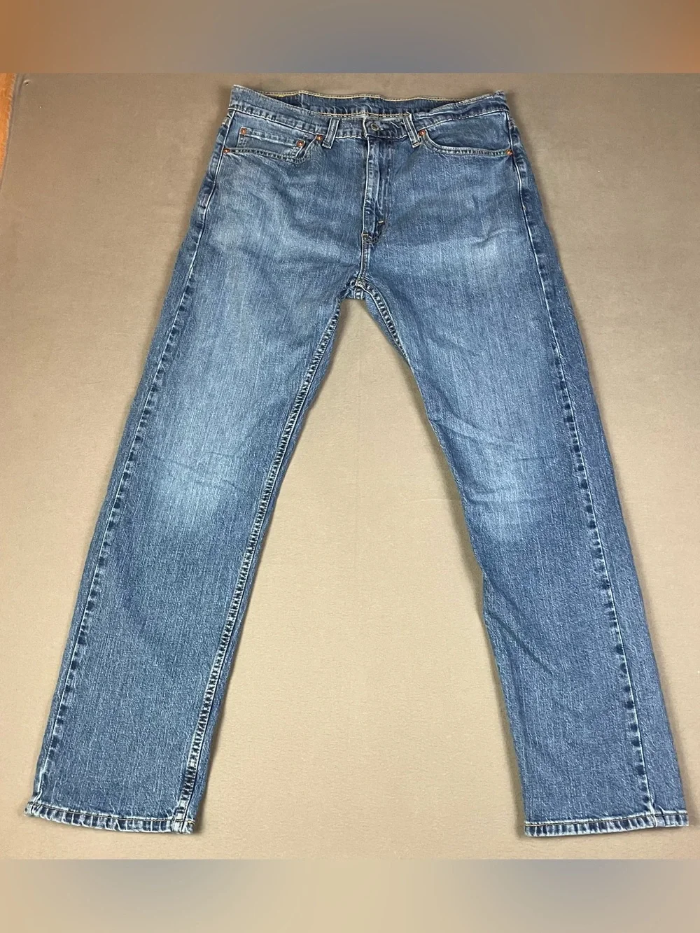 Levis 505 Jeans Men’s Size 36x32 Regular Fit Straight Leg Blue Denim (Lot of 3).